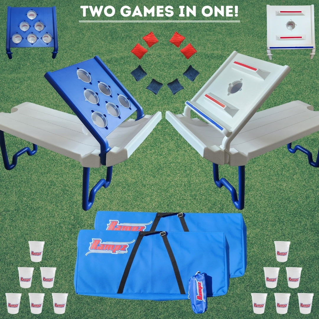 Experience the Best of Skeeball and Cornhole Combined with Rampz, Now