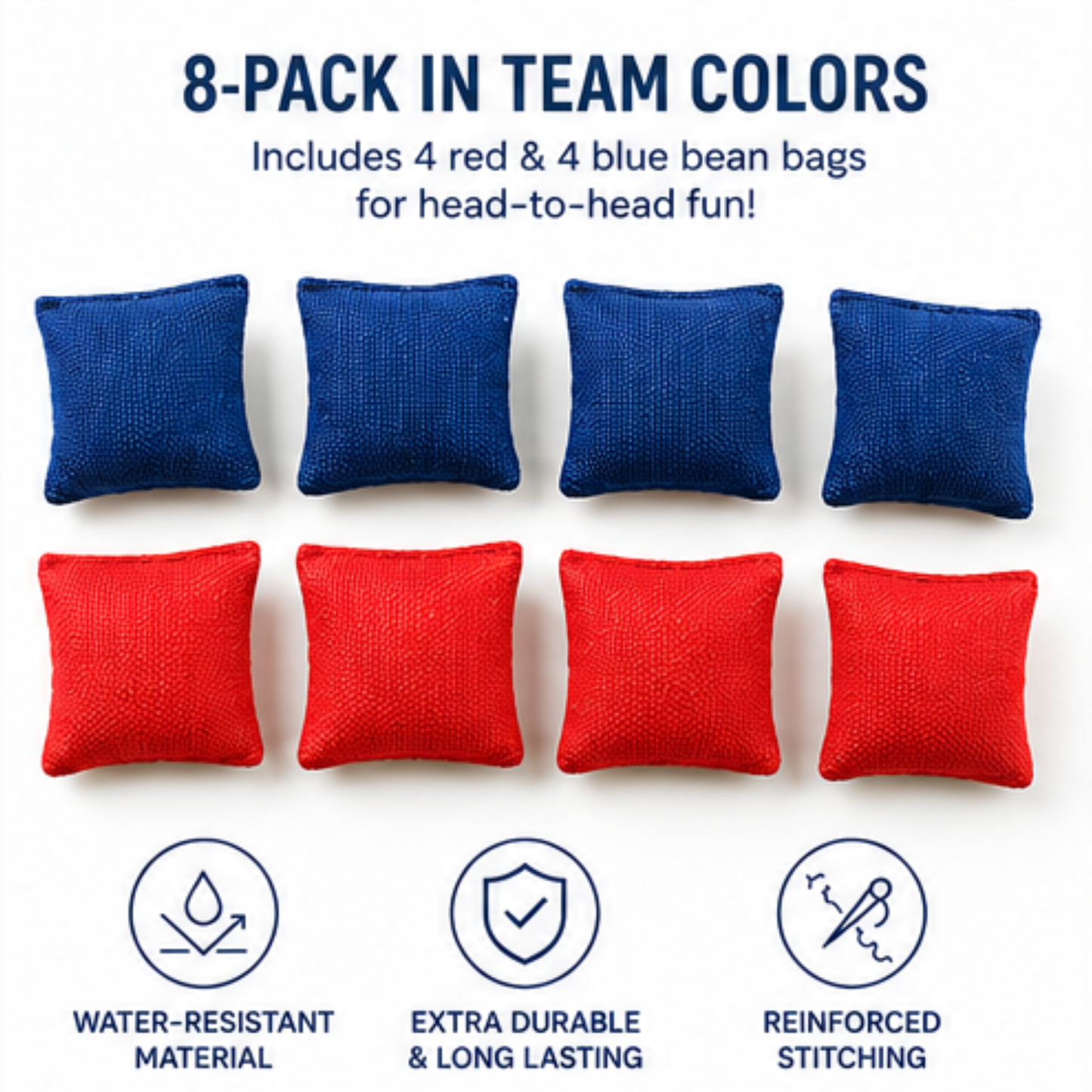Rampz Bean Bags 8-Pack